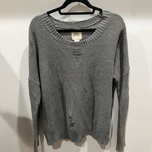 Distressed Sweater